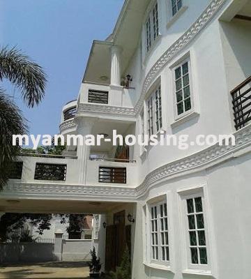 缅甸房地产 - 出租物件 - No.2824 - Available for rent modernized landed house in Bahantownship. - 