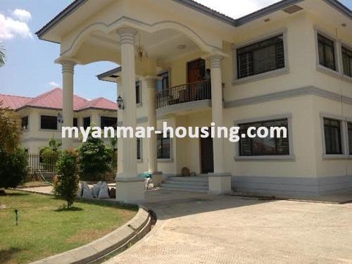 ミャンマー不動産 - 賃貸物件 - No.2857 - A grand landed house in Naypyi Taw. - 