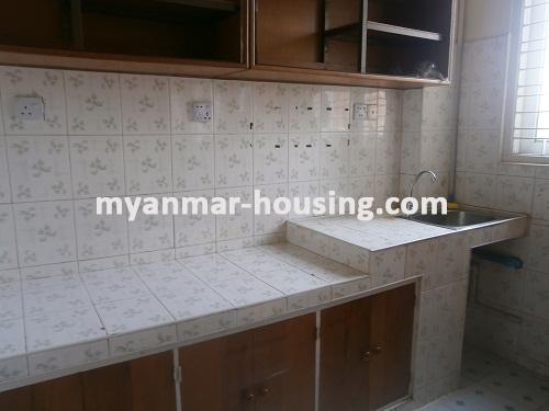 Myanmar real estate - for rent property - No.2859 - Amazing View from Your Room will attract you ! - View of the kitchen
