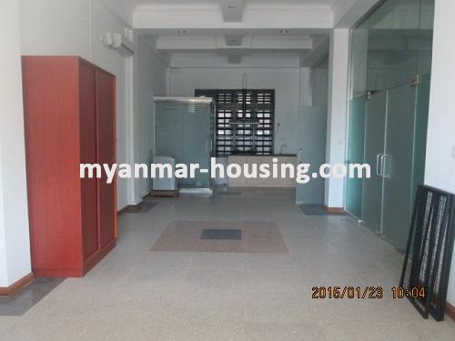 Myanmar real estate - for rent property - No.2891 - Great and Grand Room located Very Closed to Novotel Hotel! - View of the inside.
