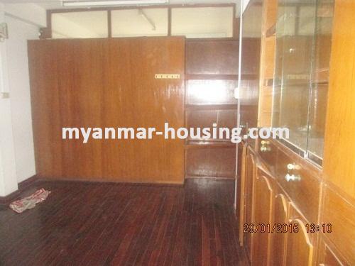 Myanmar real estate - for rent property - No.2897 - 2 Bed Room Apartment with Reasonable Price Near ILBC! - View of the bed room