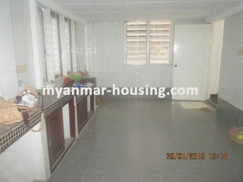 Myanmar real estate - for rent property - No.2897 - 2 Bed Room Apartment with Reasonable Price Near ILBC! - View of the kitchen