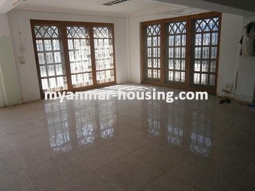 Myanmar real estate - for rent property - No.2903 - Spacious and Grand Landed House located near Junction Square! - View of ground floor