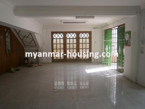Myanmar real estate - for rent property - No.2903 - Spacious and Grand Landed House located near Junction Square! - View of ground Floor