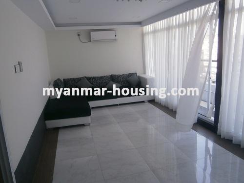 Myanmar real estate - for rent property - No.2907 - Heart-touching  Room located in the best area with the most reasonable price! - Living Room