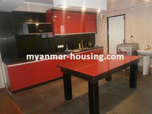Myanmar real estate - for rent property - No.2907 - Heart-touching  Room located in the best area with the most reasonable price! - View of the kitchen
