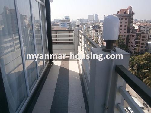Myanmar real estate - for rent property - No.2907 - Heart-touching  Room located in the best area with the most reasonable price! - Scene from your Verandah