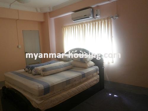 Myanmar real estate - for rent property - No.2915 - Clean and Modern Room located near Kandawgyie Lake! - View of master bed room