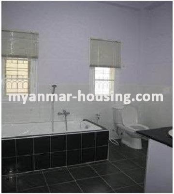 Myanmar real estate - for rent property - No.2938 -  Two Storey House for Rent near Mya Yadana Street at  Yankin. - 