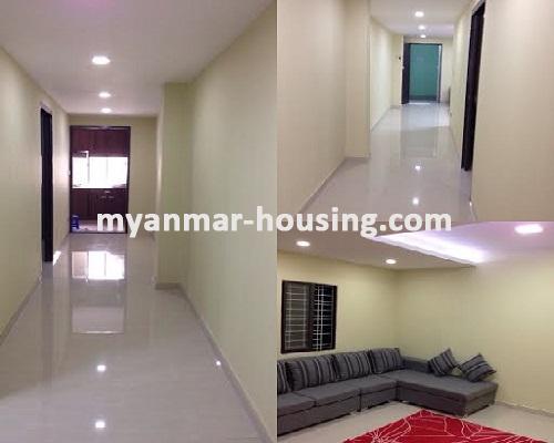 Myanmar real estate - for rent property - No.3101 - Condominium for rent in Ahlone Township. - view of the building 