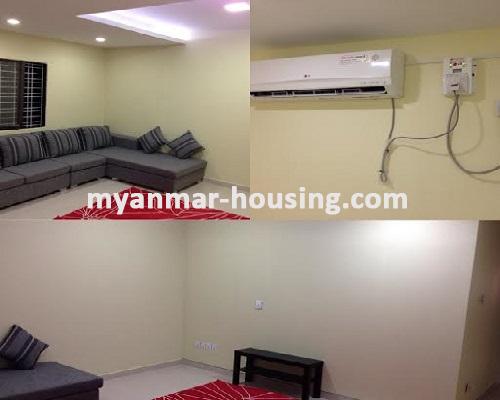 Myanmar real estate - for rent property - No.3101 - Condominium for rent in Ahlone Township. - View of the road
