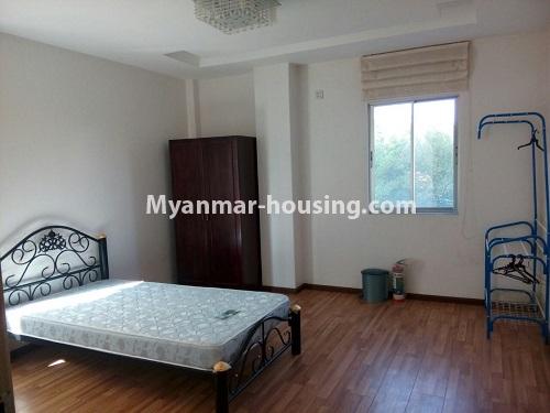 Myanmar real estate - for rent property - No.3109 - Available good condominium for rent near Chatrium Hotel. - View of the dining room and kitchen room