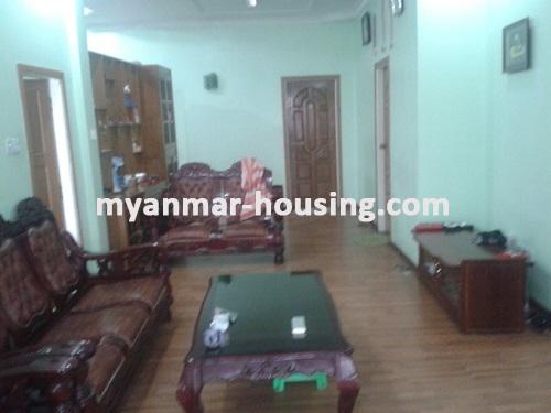 Myanmar real estate - for rent property - No.3249 - A Landed House for rent in Mingalardon Township. - View of the Living room
