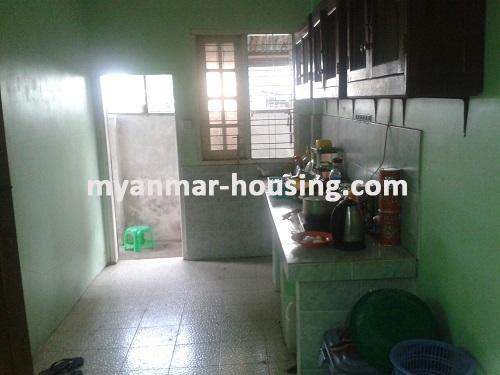 Myanmar real estate - for rent property - No.3249 - A Landed House for rent in Mingalardon Township. - View of the Kitchen room