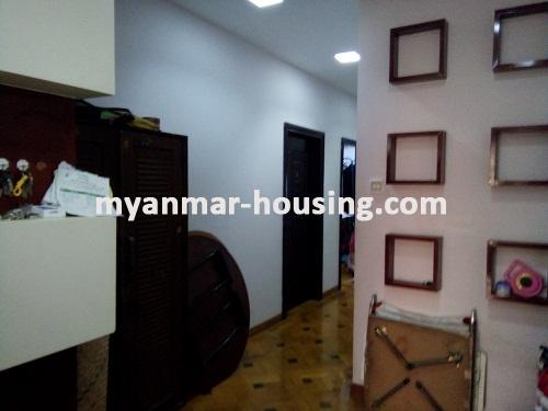 ミャンマー不動産 - 賃貸物件 - No.3321 - Condominium for rent in Bo Ta Htaung Township. - View of inside room