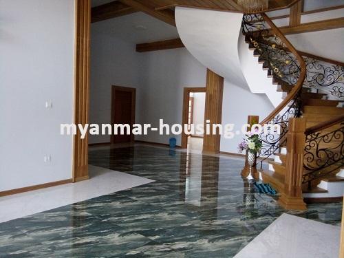 Myanmar real estate - for rent property - No.3386 -  Newly built Five Storey Landed House for rent in Bahan Township. - View of decoration
