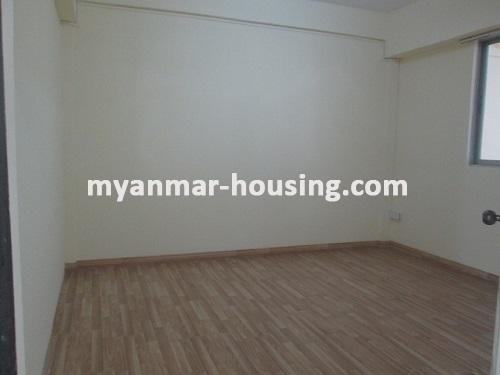Myanmar real estate - for rent property - No.3389 - An available room for rent in Yone Phue Lay Condo. - View of the  Bed room