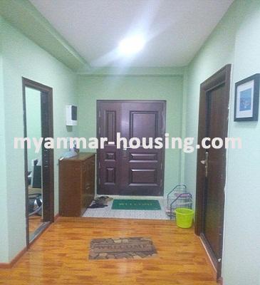 Myanmar real estate - for rent property - No.3412 - An available of Condo room for rent in Bahan Township. - View of the room