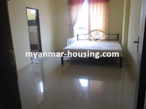 Myanmar real estate - for rent property - No.3413 - A nice Condominium for rent in Pansodan Business Tower. - View of the Bed room