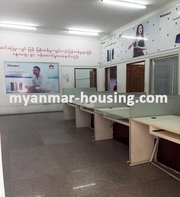 Myanmar real estate - for rent property - No.3422 - The whole Condominium Flat for rent in Botahtaung Township. - View of the room