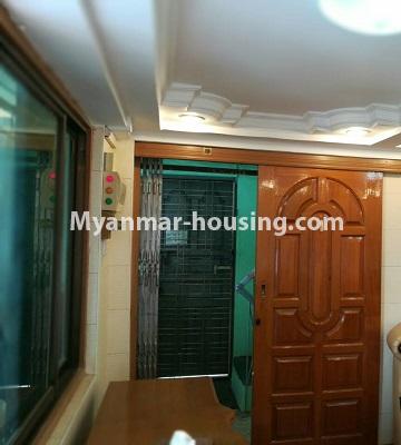 缅甸房地产 - 出租物件 - No.3429 - Furnished apartment room for rent in Bahan! - another view of living room