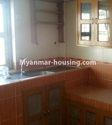 ミャンマー不動産 - 賃貸物件 - No.3429 - Furnished apartment room for rent in Bahan! - kitchen view