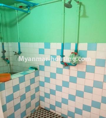 Myanmar real estate - for rent property - No.3429 - Furnished apartment room for rent in Bahan! - bathroom view