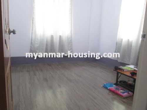 Myanmar real estate - for rent property - No.3433 - Brand new landed House for rent in Mayangone Township. - View of the Bed room