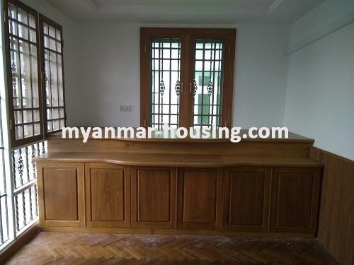 Myanmar real estate - for rent property - No.3452 - Four Storey landed House for rent in Kamaryut Township. - View of the room