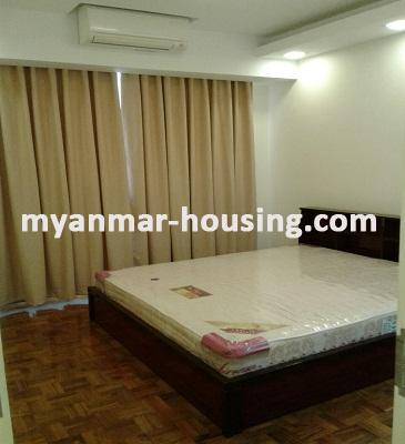 Myanmar real estate - for rent property - No.3458 - A Condominium apartment for rent in Star City. - View of the Bed room