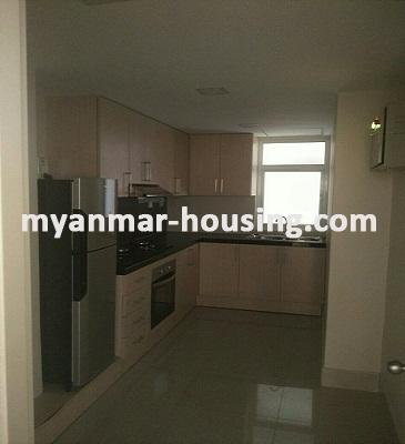 Myanmar real estate - for rent property - No.3462 - A Condominium apartment for rent in Star City. - View of the Kitchen room