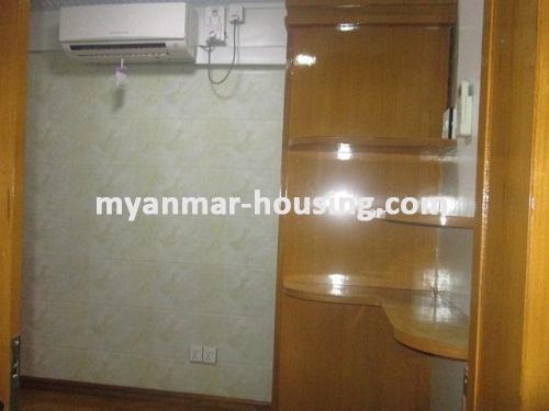 Myanmar real estate - for rent property - No.3464 - Good apartment for rent in Sanchaung Township. - View of the Bed room