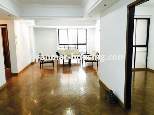 Myanmar real estate - for rent property - No.3480 - Newly renovated room in 9 Mile Ocean! - View of the living room