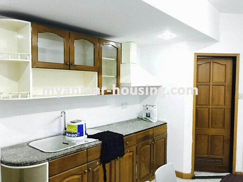 Myanmar real estate - for rent property - No.3480 - Newly renovated room in 9 Mile Ocean! - View of the Kitchen room