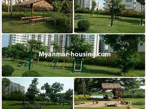 Myanmar real estate - for rent property - No.3506 - Luxurious Condominium room with full standard decoration and furniture for rent in Star City, Thanlyin! - outside view