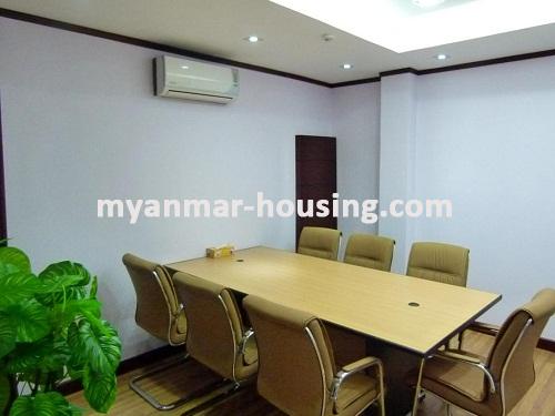 Myanmar real estate - for rent property - No.3507 - Office room for rent in MGW Tower.  - View of the room