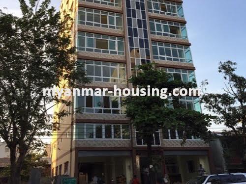 Myanmar real estate - for rent property - No.3518 - New building ground floor for business in Thaketa! - building view