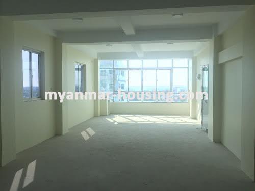 Myanmar real estate - for rent property - No.3518 - New building ground floor for business in Thaketa! - Attice view