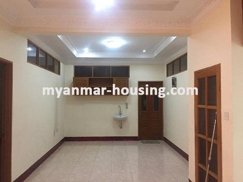 Myanmar real estate - for rent property - No.3534 - A lovely three storey landed House for rent in Tin Gann Gyun Township.  - View of Dinning room