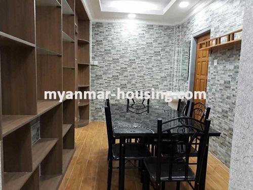 Myanmar real estate - for rent property - No.3607 - Modernize decorated Condo room for rent in MTP Condo. - View of the Dinning room