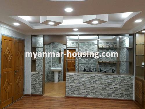 Myanmar real estate - for rent property - No.3607 - Modernize decorated Condo room for rent in MTP Condo. - View of Kitchen room