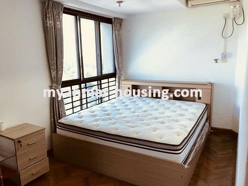 ミャンマー不動産 - 賃貸物件 - No.3691 - Condo room with reasonable price in 9 Mile Ocean! - master bedroom