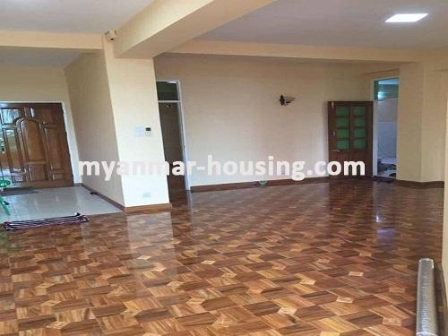Myanmar real estate - for rent property - No.3695 - Zawana Tower Condo room for rent, Thin Gan Gyun! - living room view