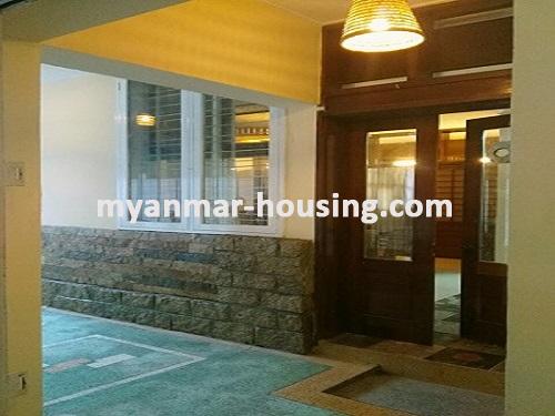 Myanmar real estate - for rent property - No.3712 - Two storey house in Golden Valley, Bahan! - inside view of the house