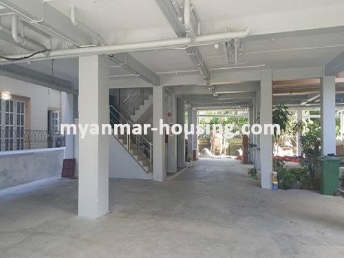 Myanmar real estate - for rent property - No.3731 - Half and Six storey building for business in Myanyangone! - ground floor view