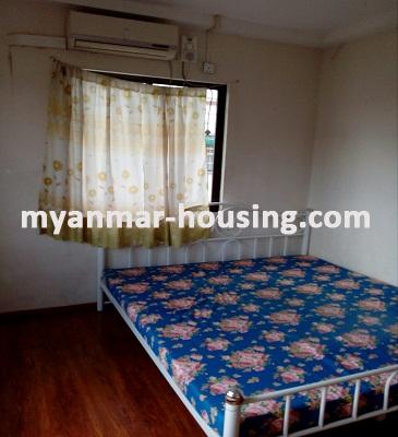 ミャンマー不動産 - 賃貸物件 - No.3773 - Clean and neat room for rent in Yankin Township. - View of the bed room