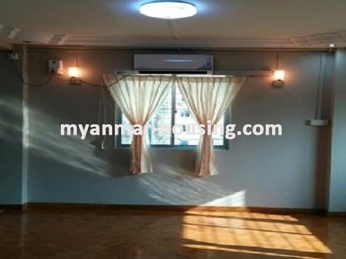 Myanmar real estate - for rent property - No.3780 - Condo room for rent in Sanchaung! - bedroom