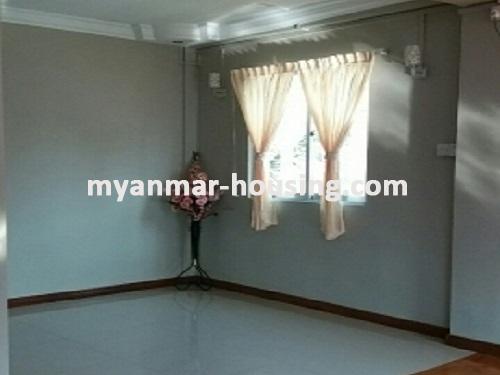 ミャンマー不動産 - 賃貸物件 - No.3780 - Condo room for rent in Sanchaung! - bedroom