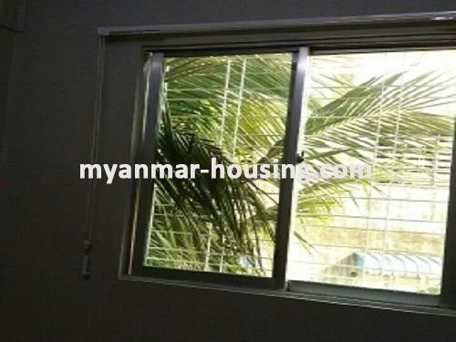 Myanmar real estate - for rent property - No.3780 - Condo room for rent in Sanchaung! - view from bedroom