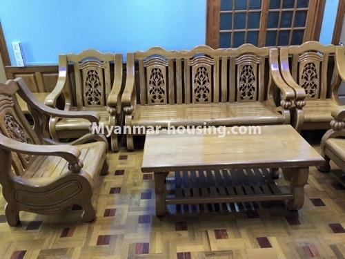 Myanmar real estate - for rent property - No.3807 - A Condo Room for rent in Junction Maw Tin in Lanmadaw Township. - View of the Living room